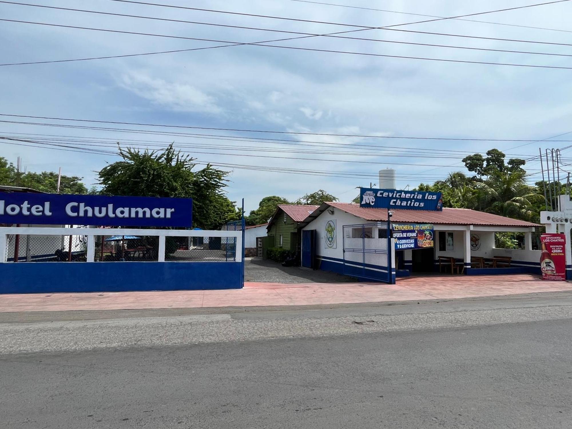 Hotel Chulamar, Piscina Y Restaurante Escuintla Exteriör bild